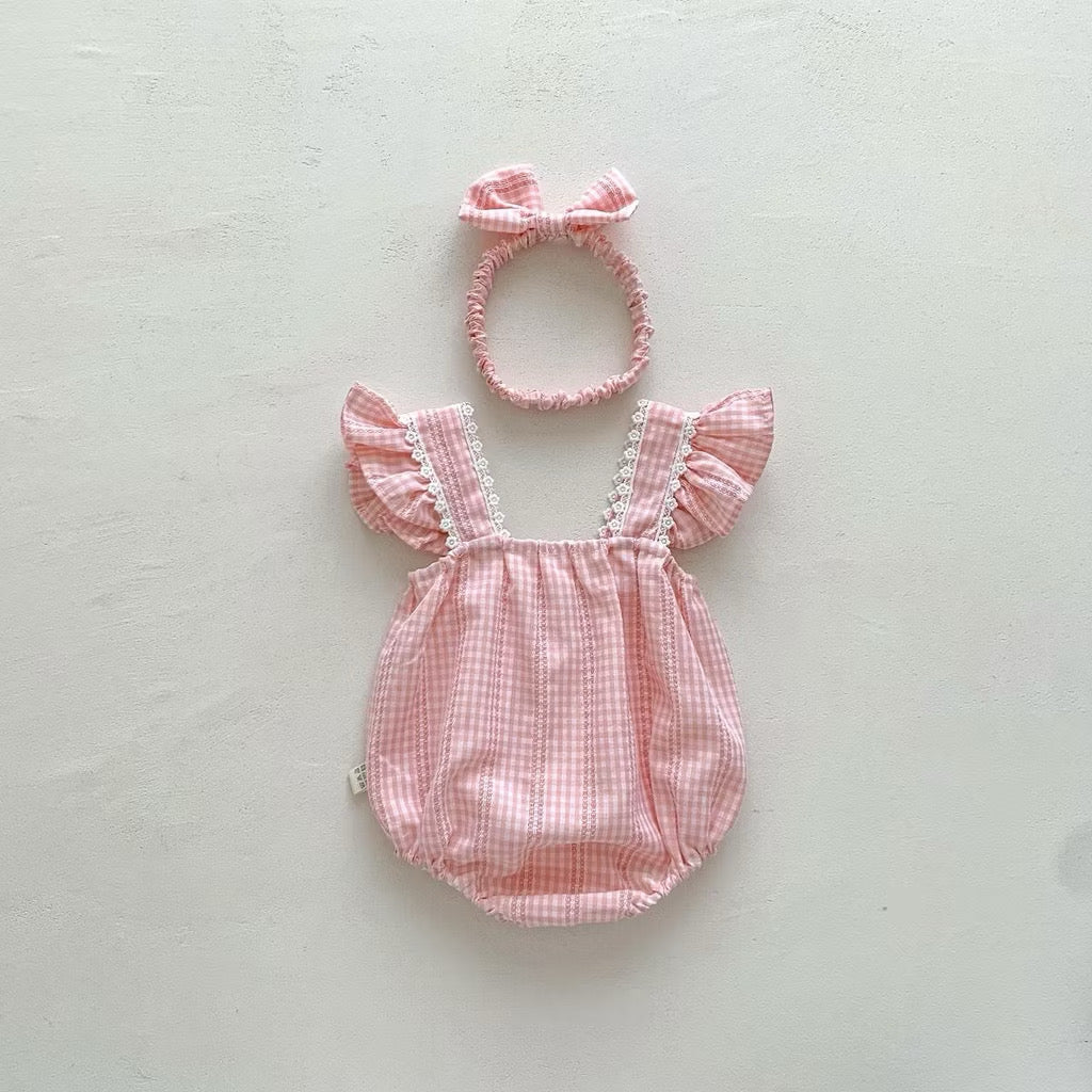 On Sale Janine Romper & Headband