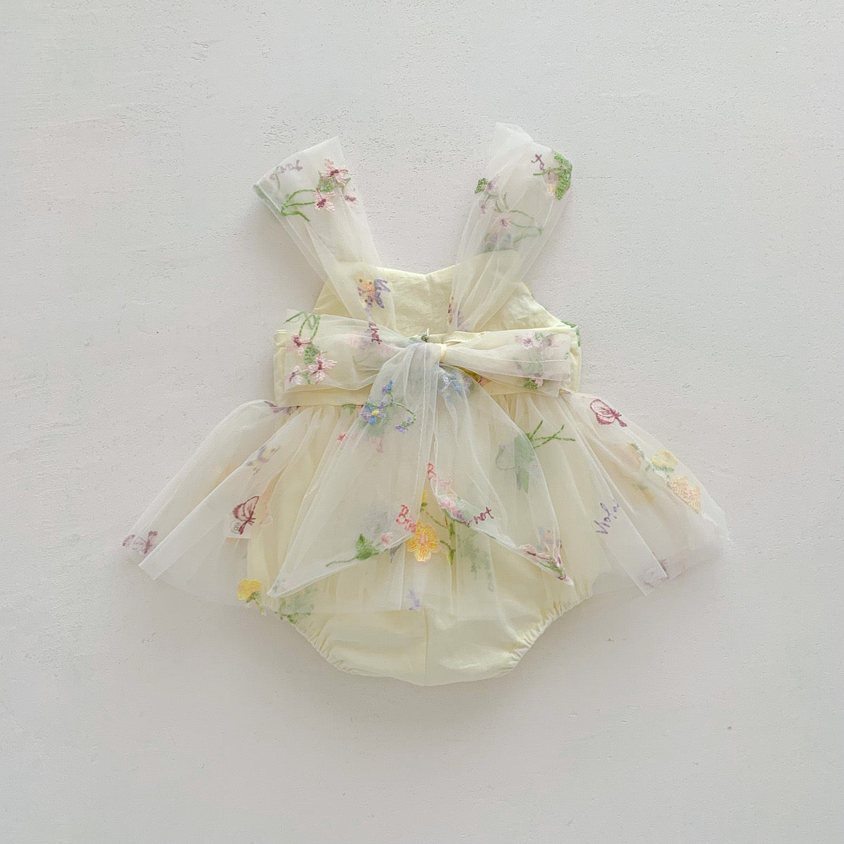 PREORDER Parfait Bowtie Tulle Romper Celebrations