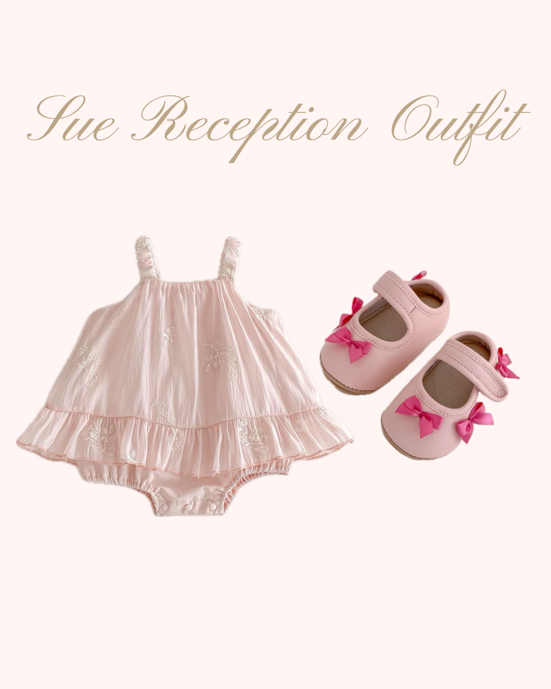 SUE RECEPTION OUTFIT