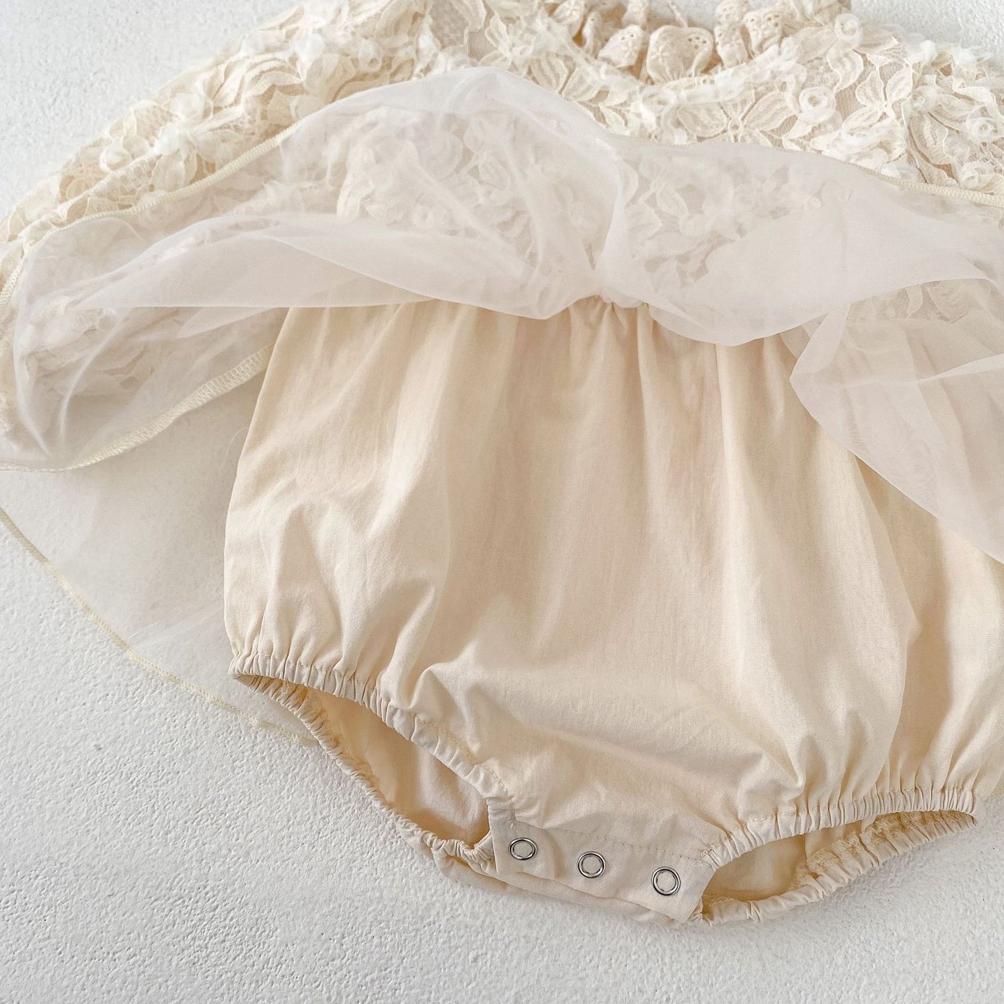 Preorder for Christening Blanca Romper