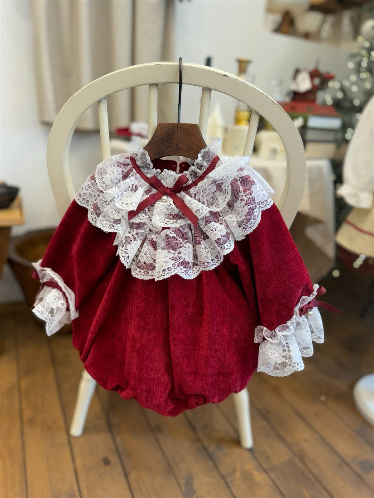 CHRISTMAS OOTD FOR PREORDER Gloria Romper