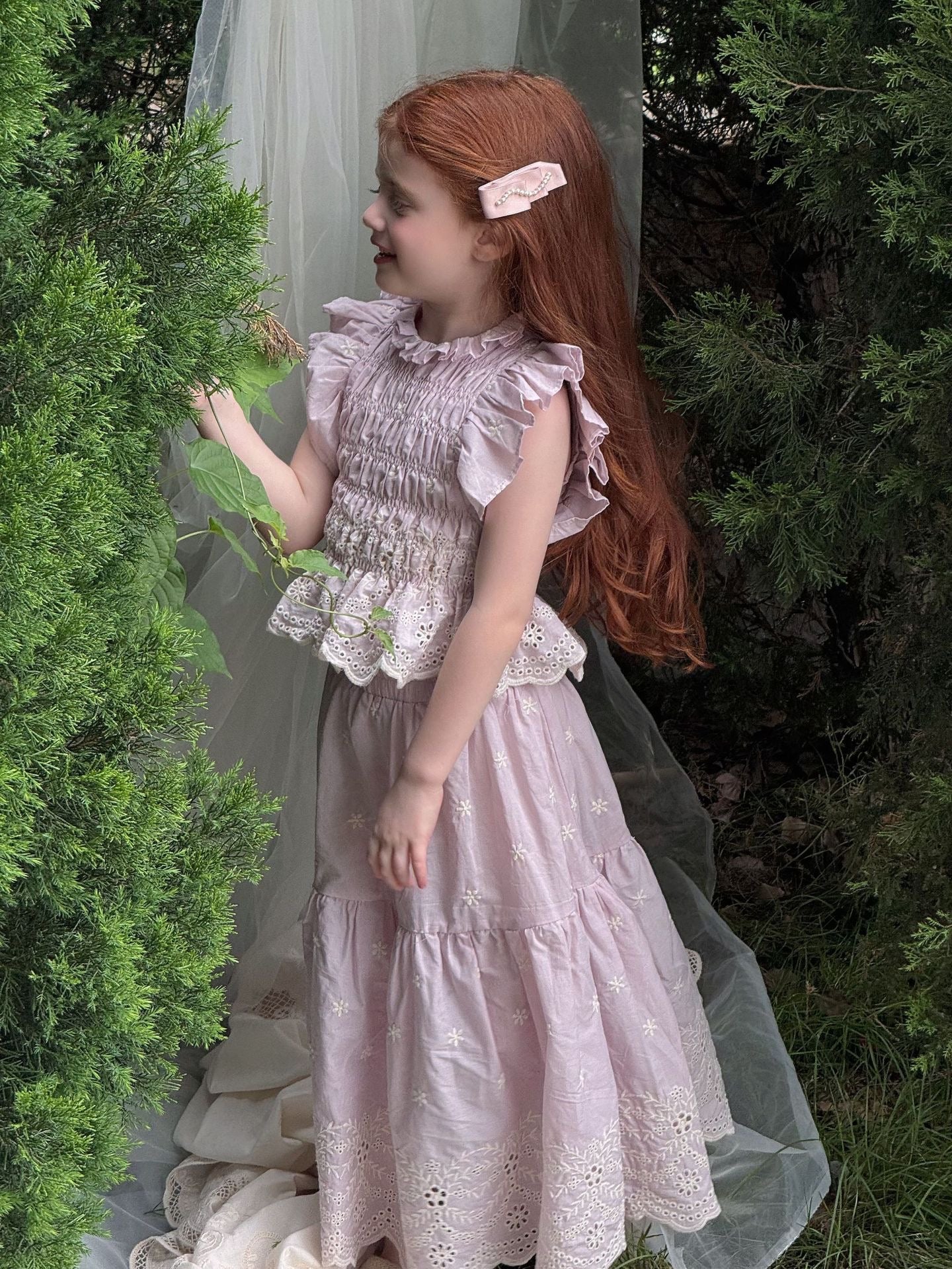 PREORDER Darla Smocking Top & Skirt Sweetiekins Collection