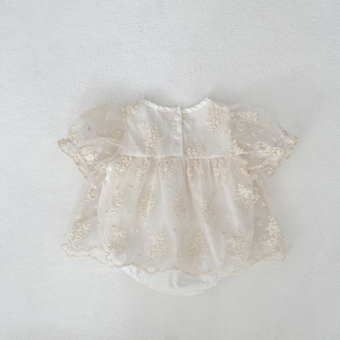 CHRISTENING Amelie Romper