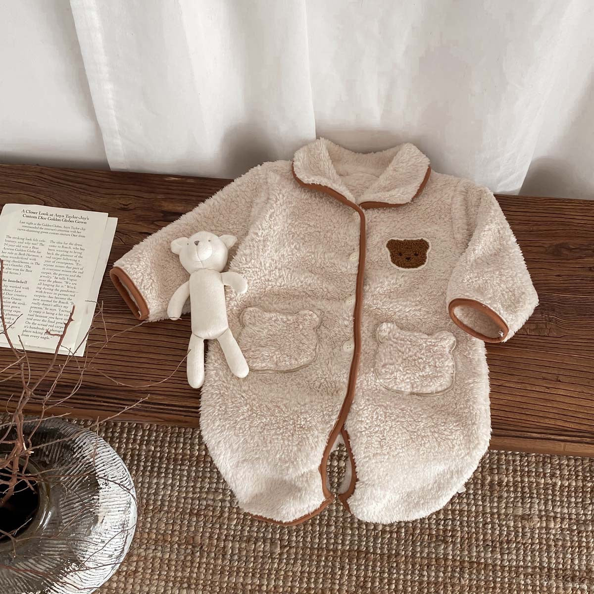 PREORDER Richie Fleece Bodysuit Infant Boys
