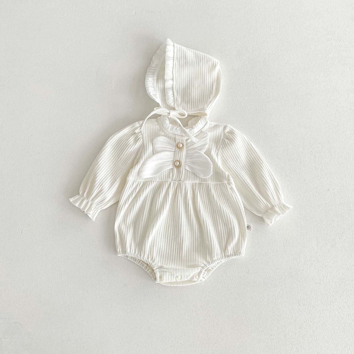 ON SALE Mitski Romper & Hat in White PREORDER