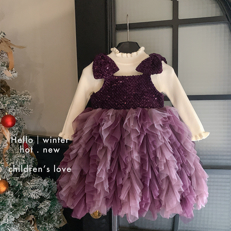 CHRISTMAS OOTD FOR PREORDER Candice Dress & Inner Long Tee