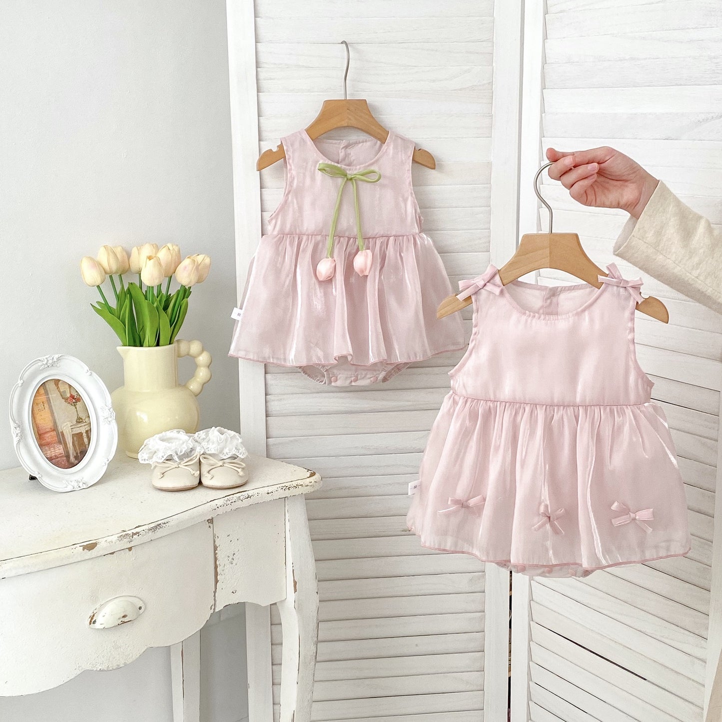 SYLVIE ORGANZA ROMPER