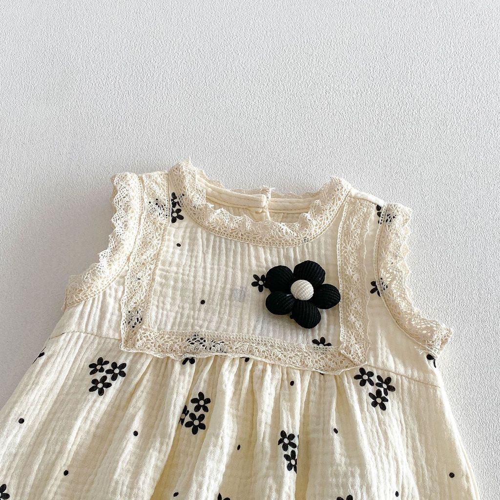 On Hand Olivia 3D Romper in 0-6 months