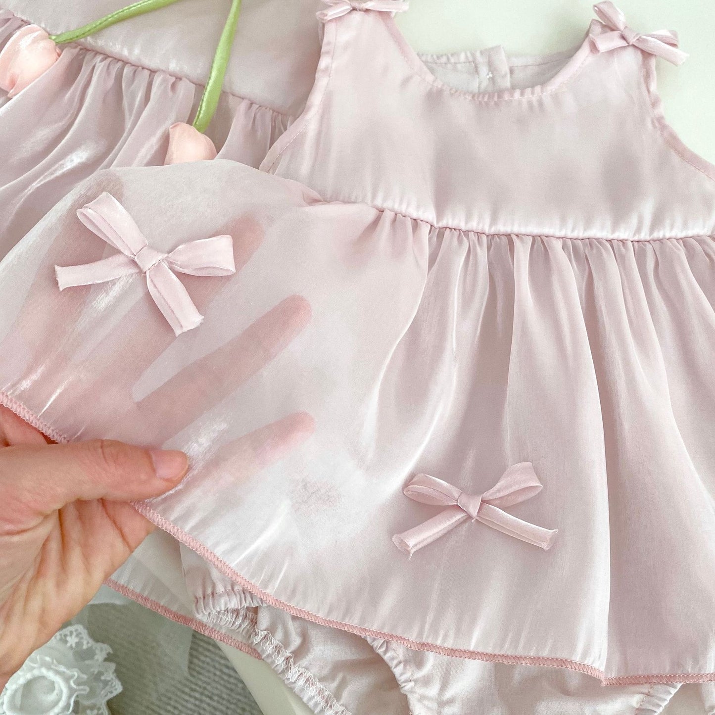 SYLVIE ORGANZA ROMPER