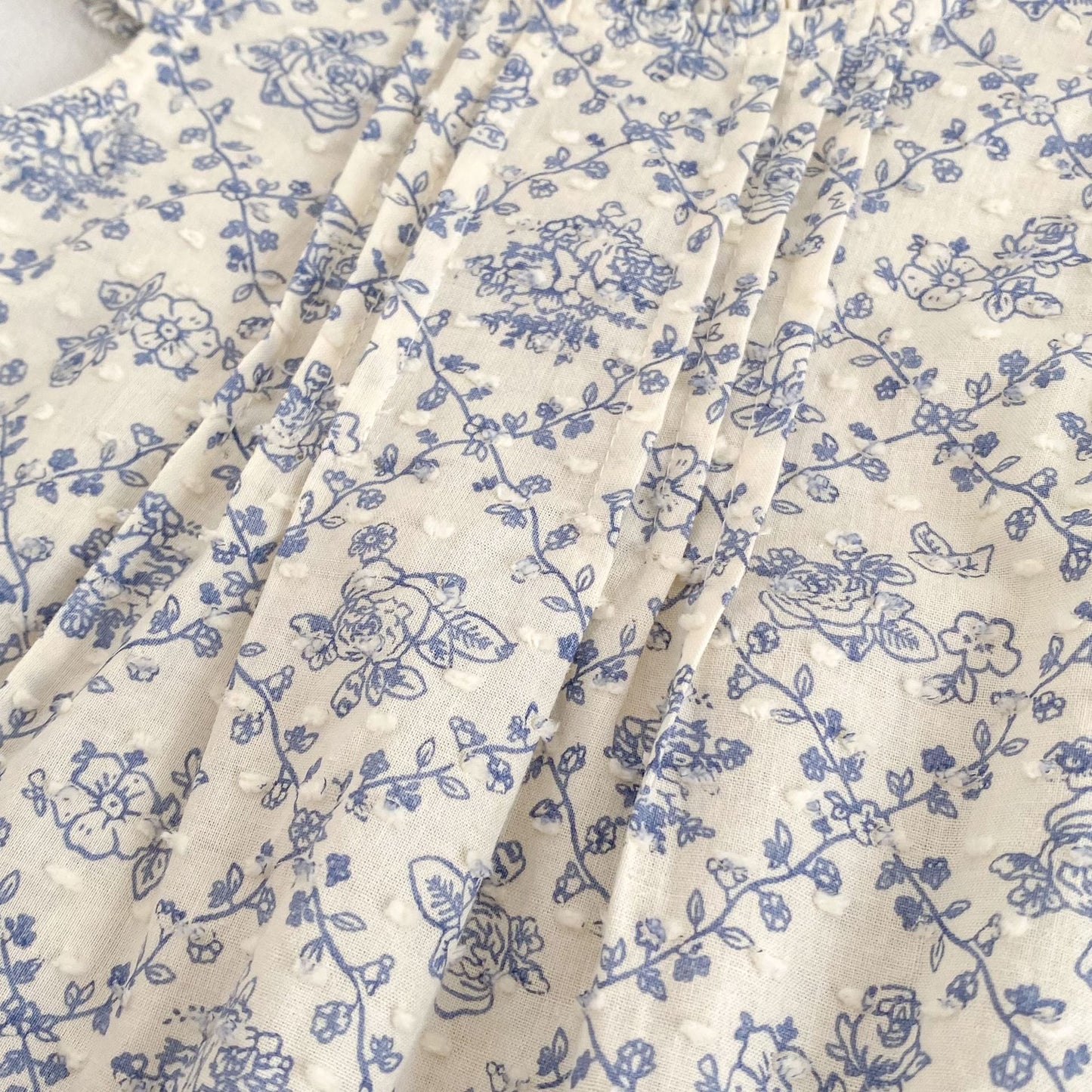 On Hand Martha Swiss Dot Dress