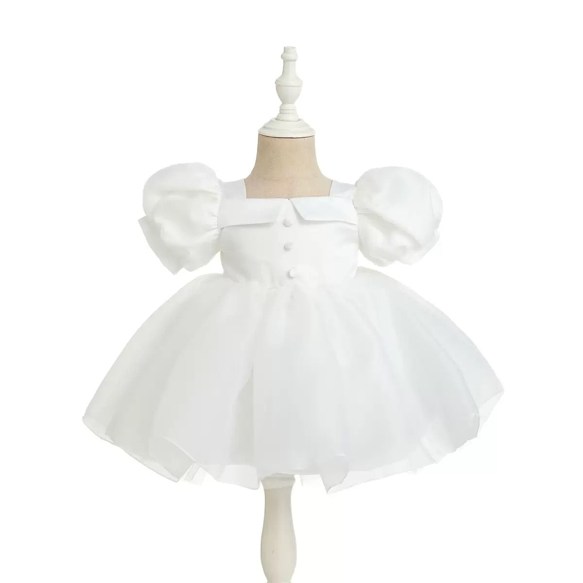 Christening for Preorder Noa Puff Dress