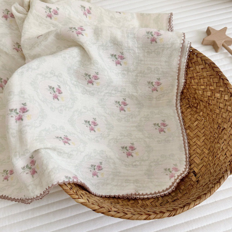 NURSERY Lulamae Chiffon Blanket For Baby to Toddler