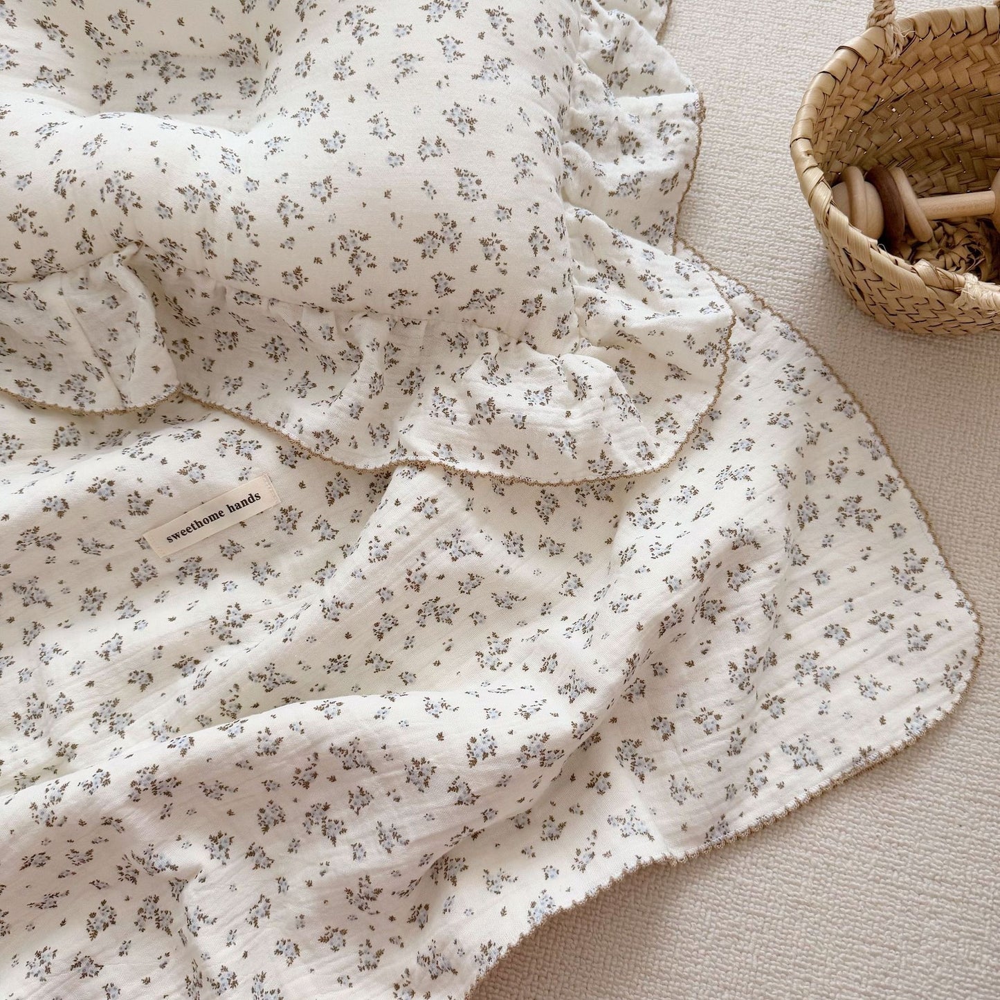 NURSERY Joyful Blooms Collection Blanket