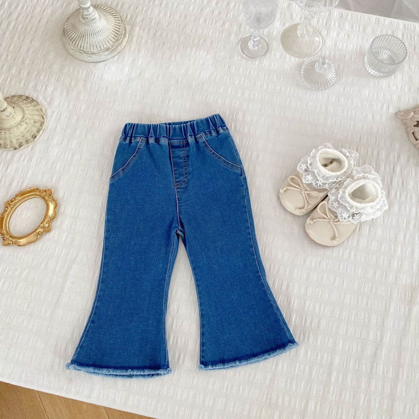 PREORDER Selma Flared Denim Pants