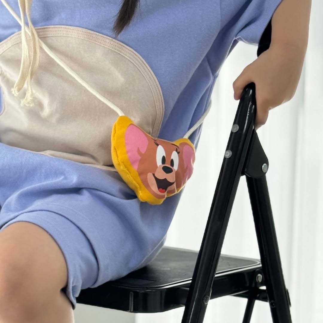 Preorder Baby Costume Kids Tom and Jerry Hoodie and Shorts