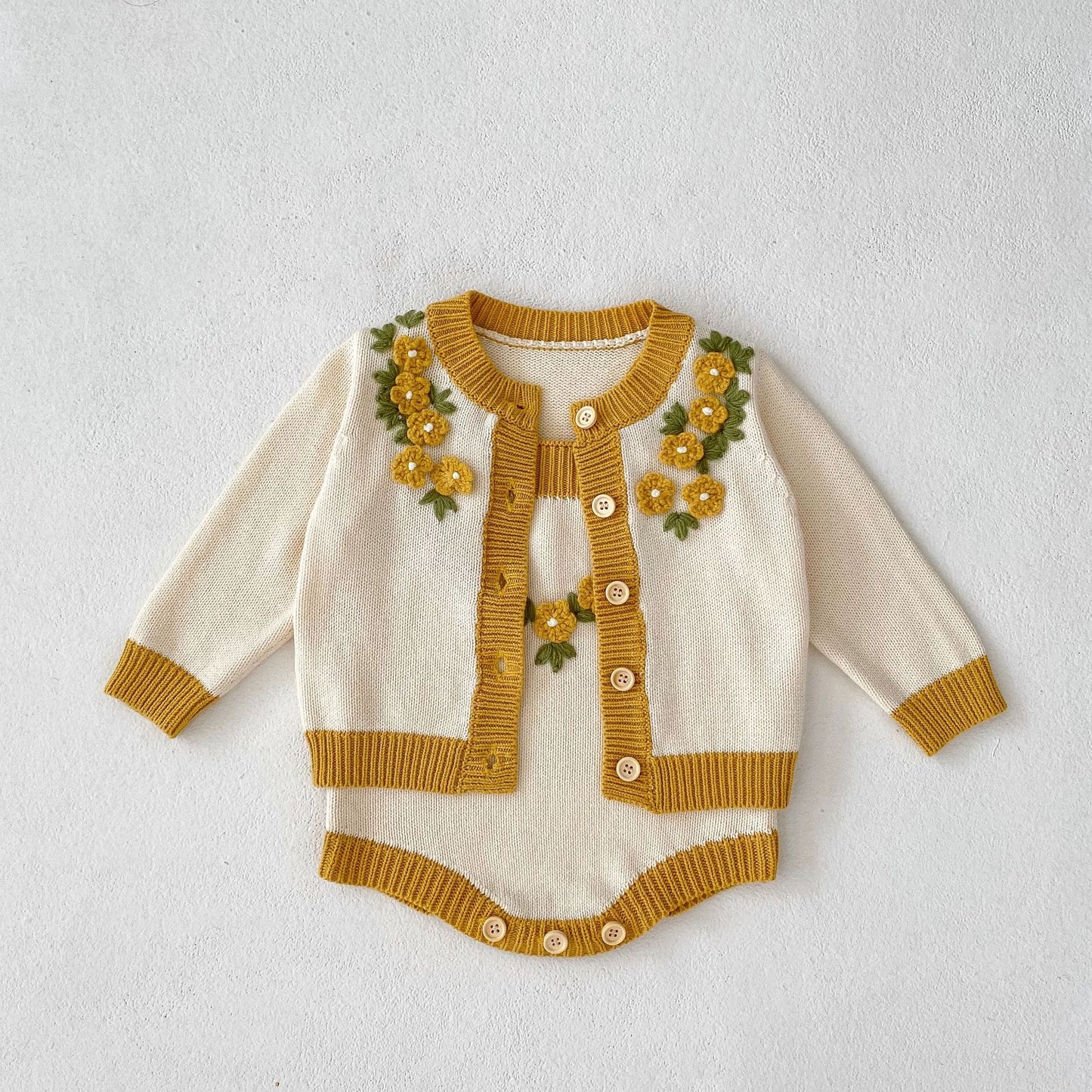 KNITS Sunshine Cardigan & Romper