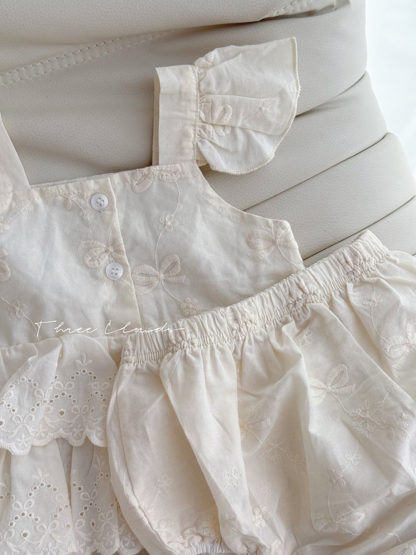 PREORDER Rory Flutter Top & Bloomers