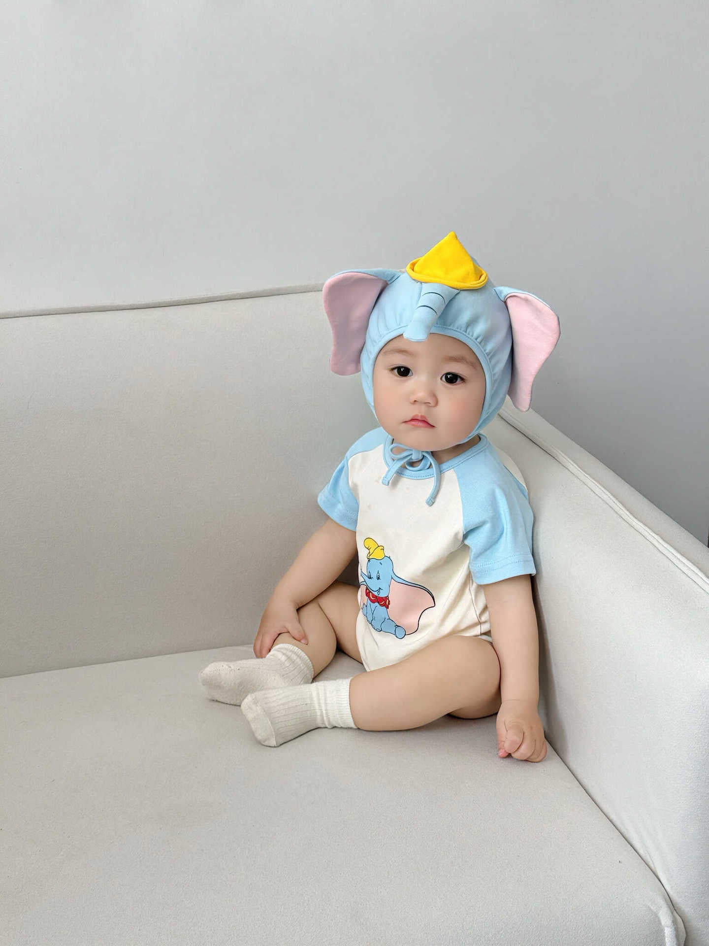 COSTUMES Elephant Romper & Hat