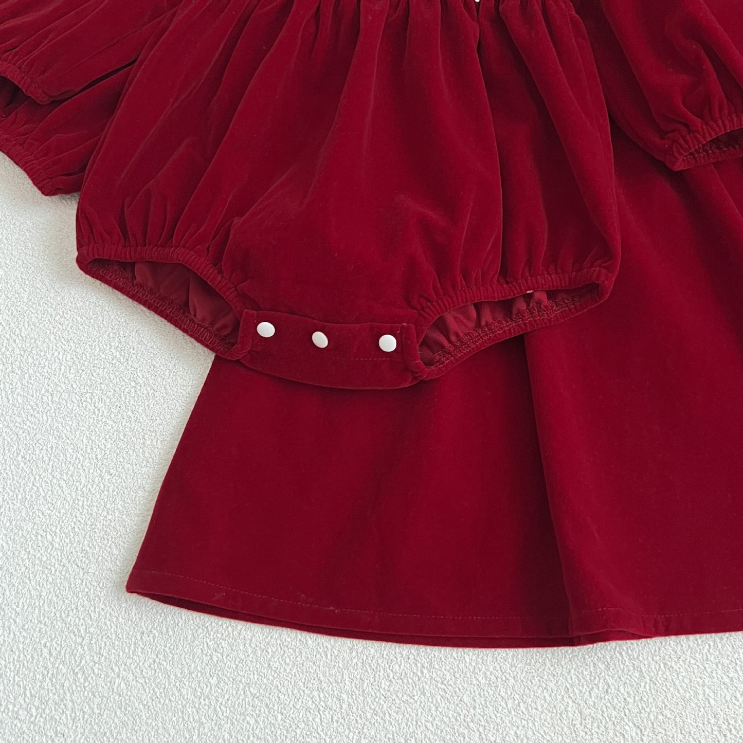 CHRISTMAS OOTD PREORDER Mariah Smocking Romper and Dress