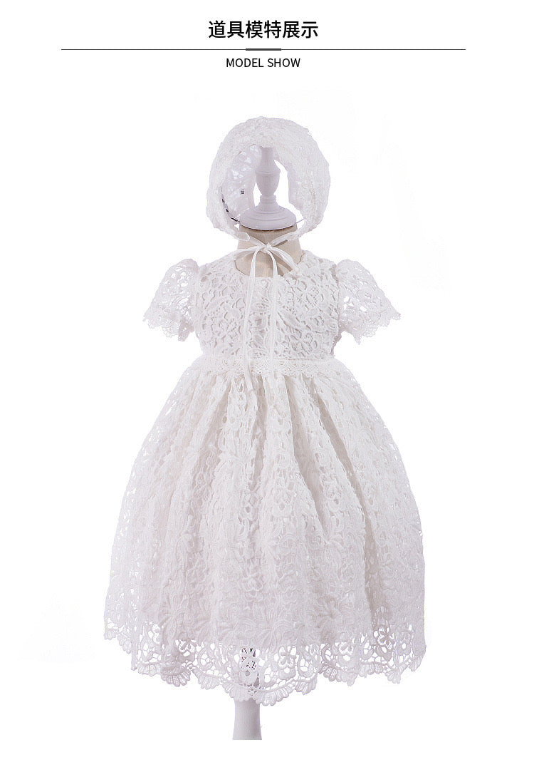 Christening for Preorder Ysabella Dress & Hat