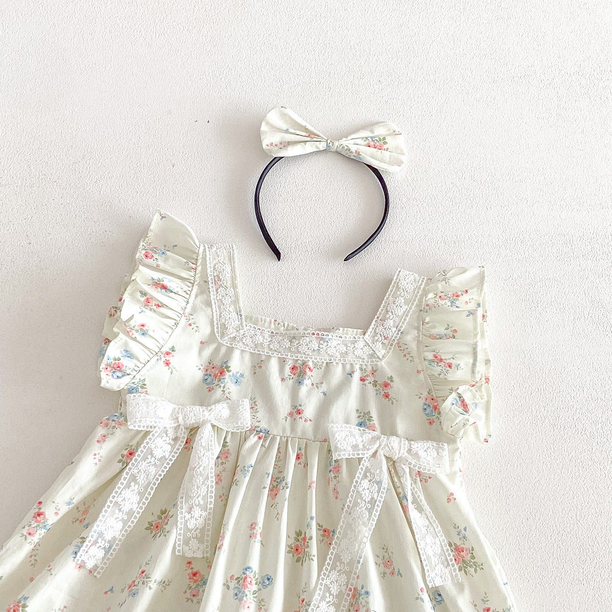 Preorder Twinning Imelda Romper or Dress with Headwear