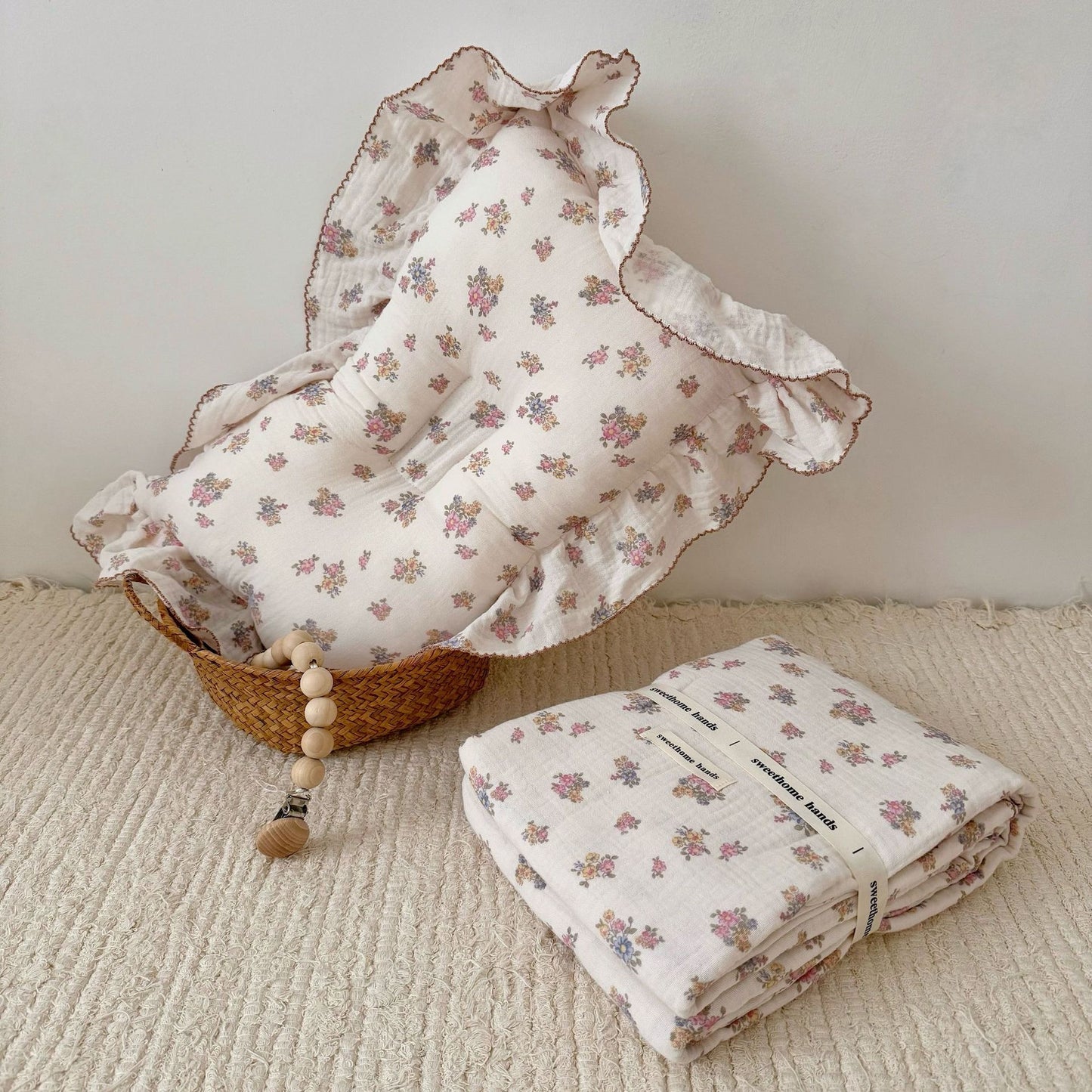 NURSERY Joyful Blooms Collection Blanket