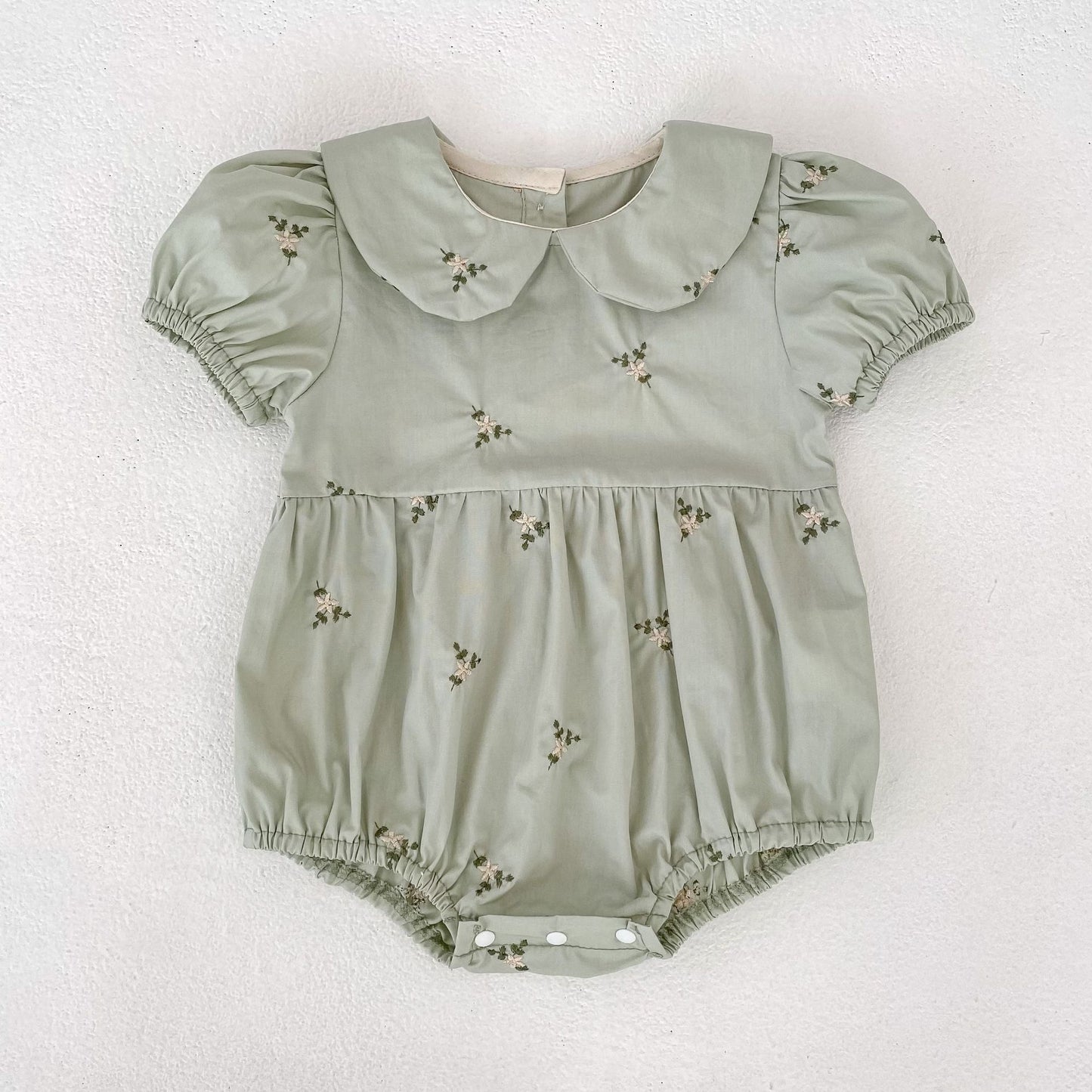 On Hand Gretchen Romper in 6-12 months