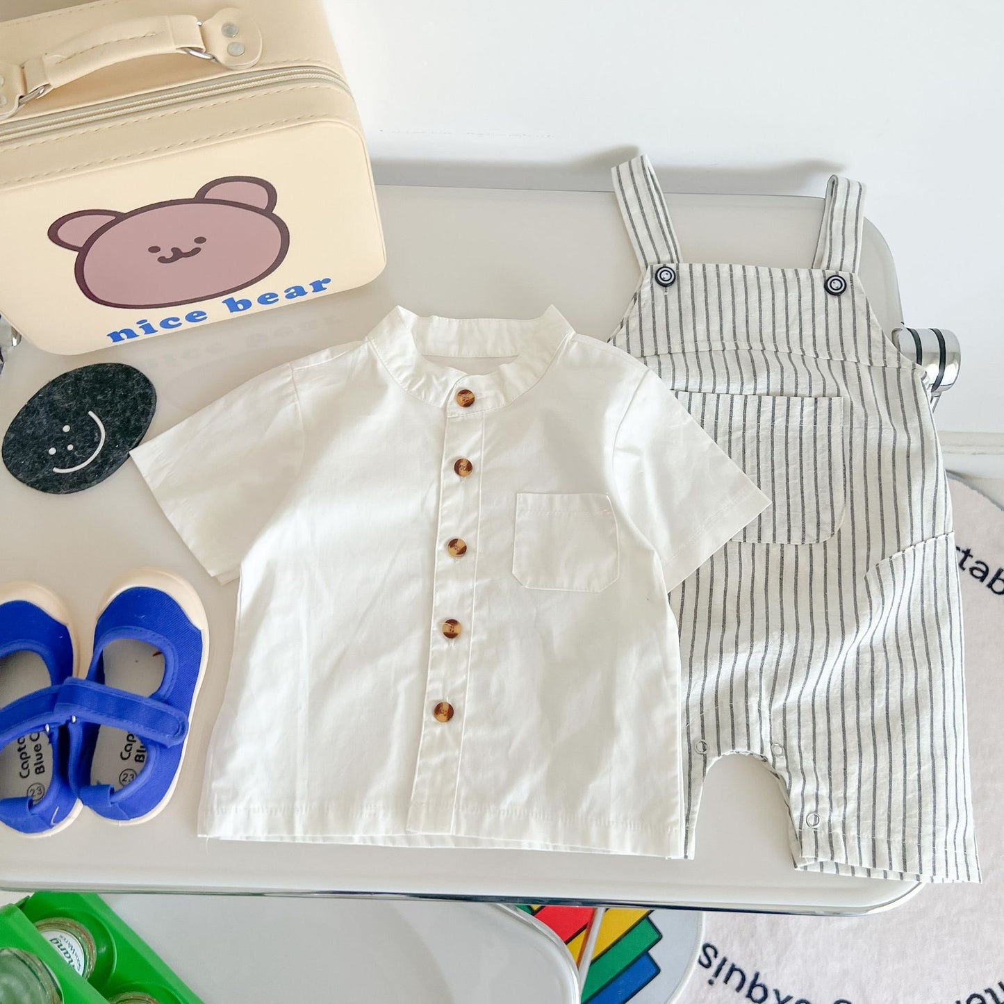 PREORDER Aries Inner Shirt & Jumpsuit Infant Boys