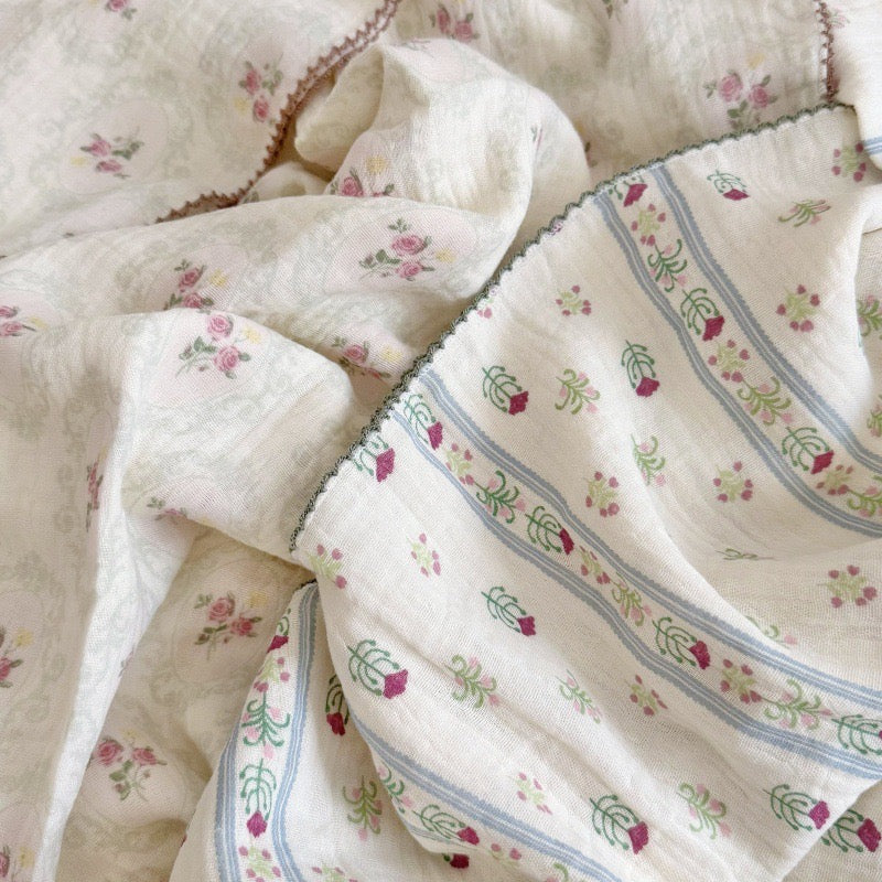 NURSERY Lulamae Chiffon Blanket For Baby to Toddler