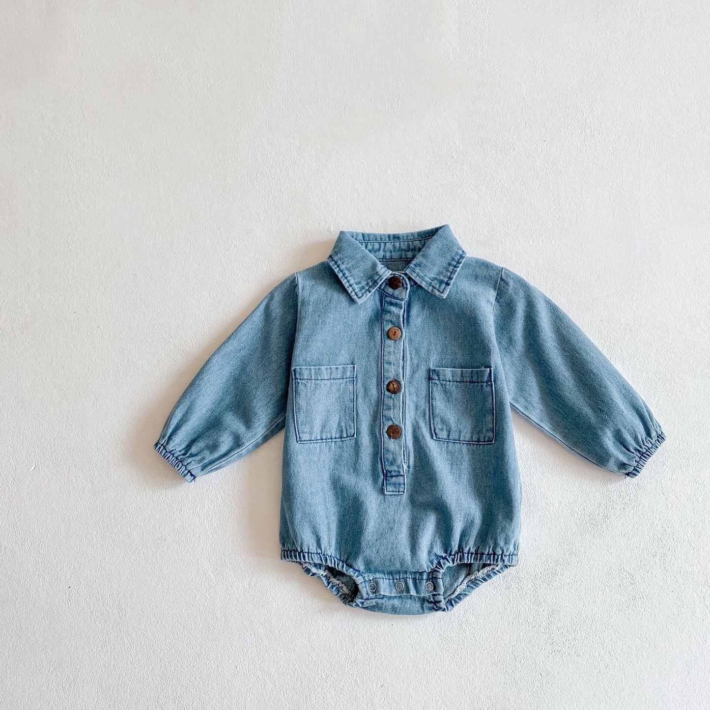 PREORDER APOLLO DENIM ONESIE INFANT BOYS
