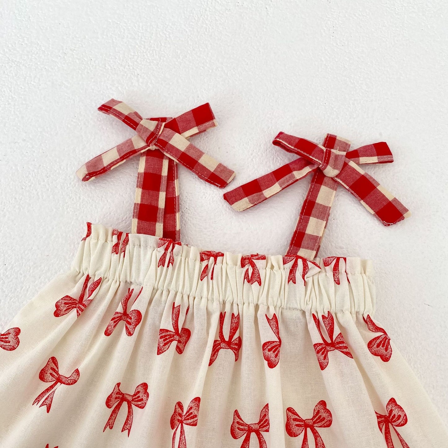 Preorder Infant Girls Ribbonette Blouse and Shorts