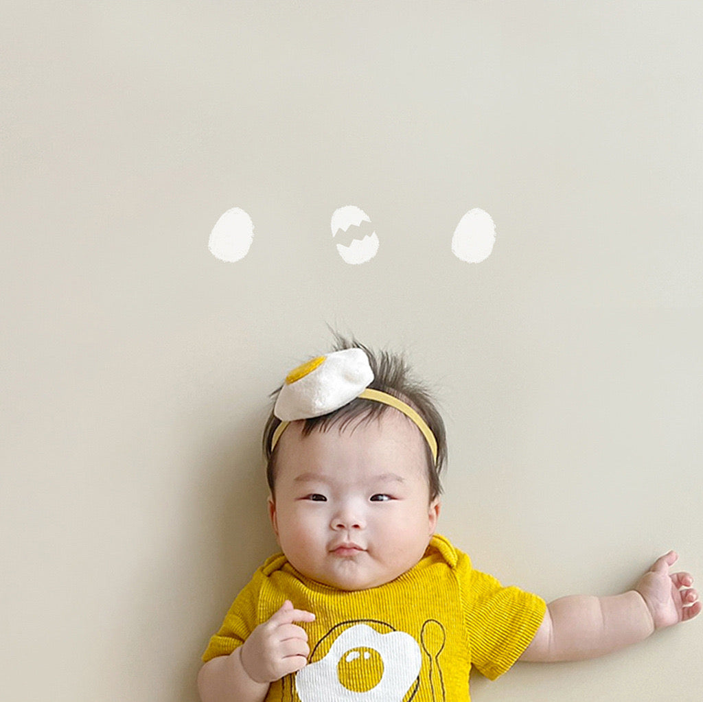 Preorder for Halloween Holiday Egg Romper & Headband