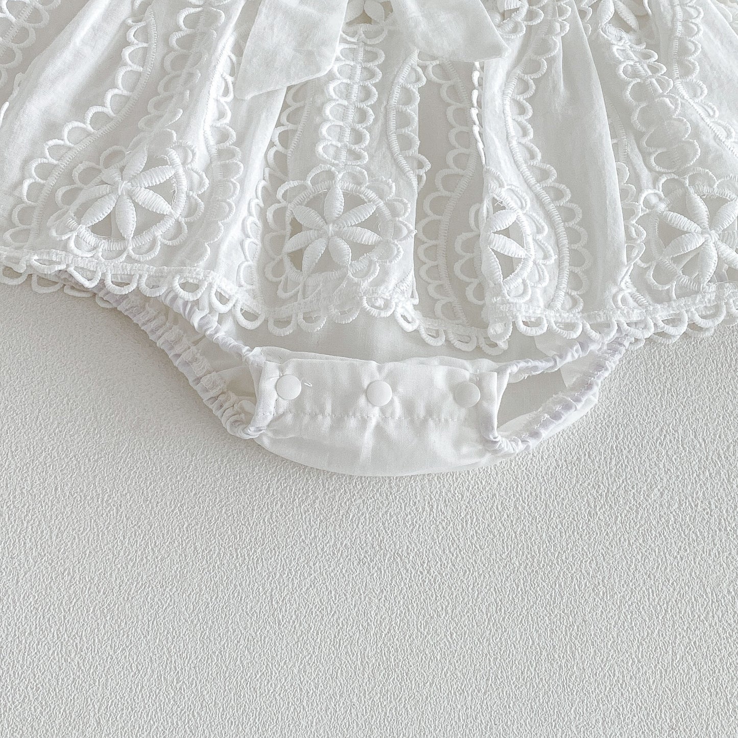 Preorder Infant Girls Ilia Baptismal Romper