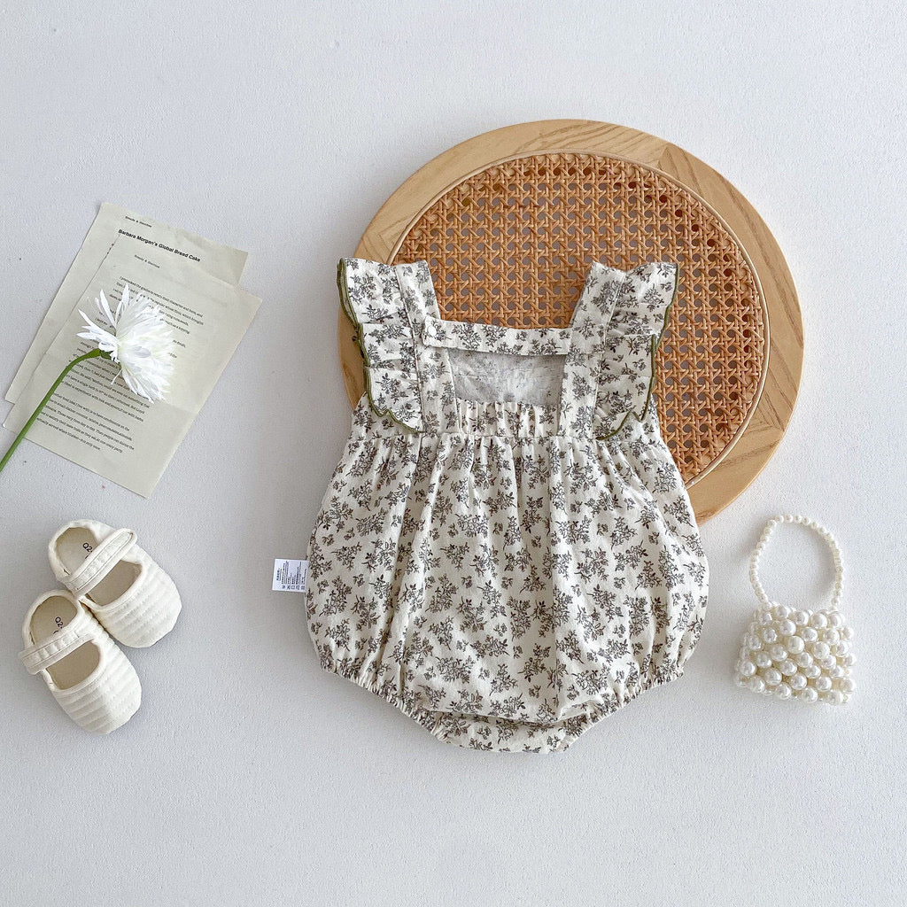 On Hand Amour Romper in 0-6 months