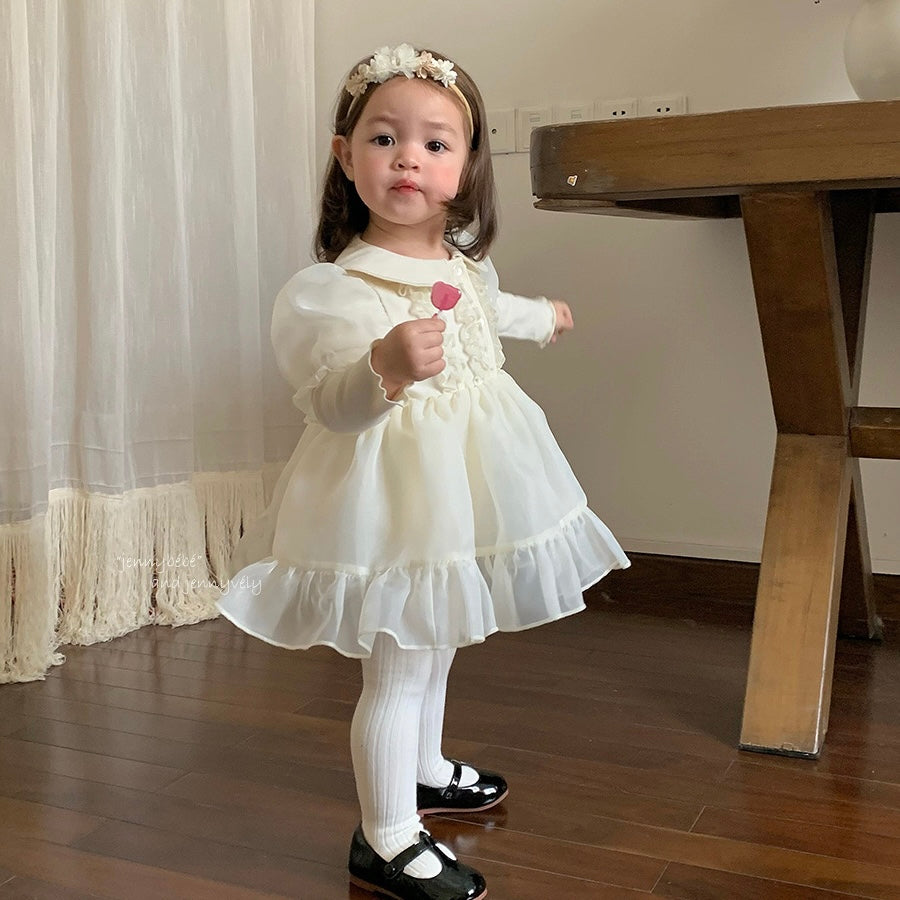 CHRISTENING FOR PREORDER Chantelle Romper or Dress