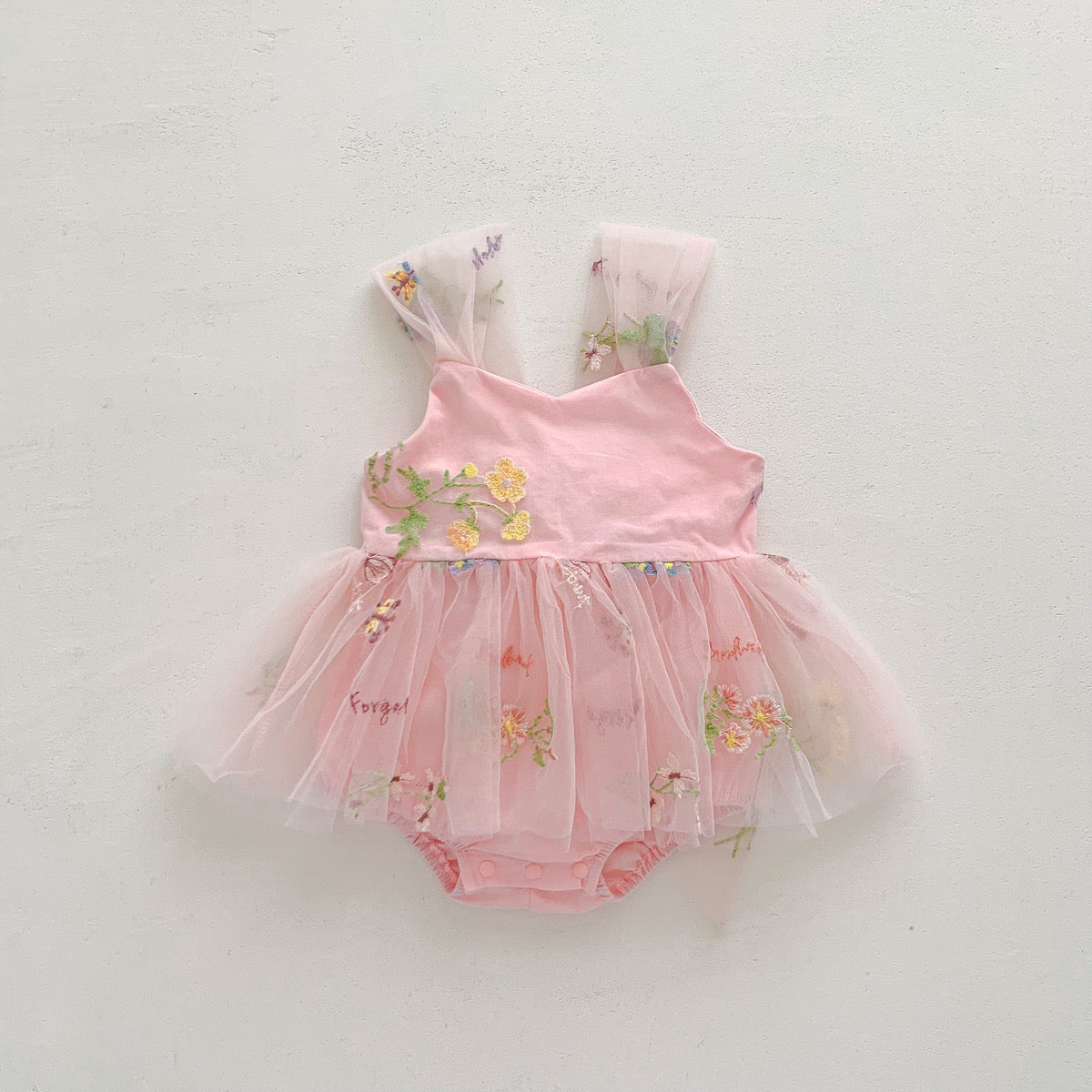 PREORDER Parfait Bowtie Tulle Romper Celebrations