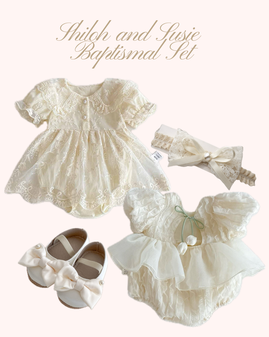 Preorder Shiloh & Susie Baptismal Bundle