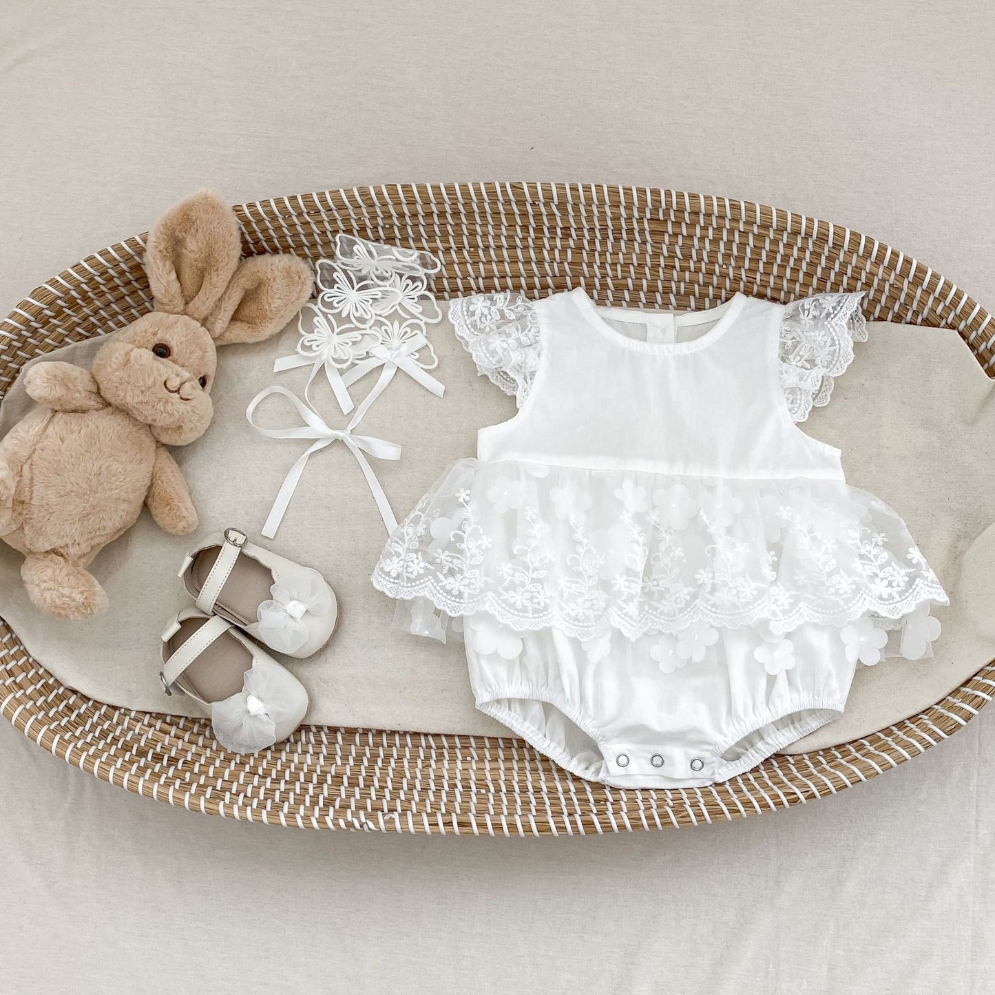 CHRISTENING Tana Romper