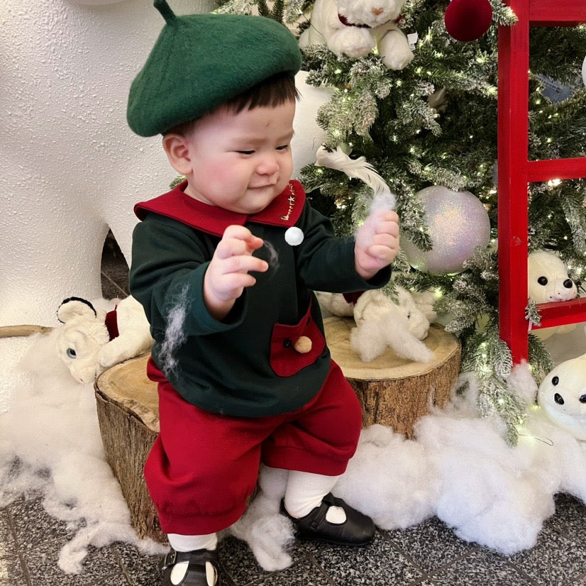 CHRISTMAS OOTD FOR PREORDER Felix Top & Shorts