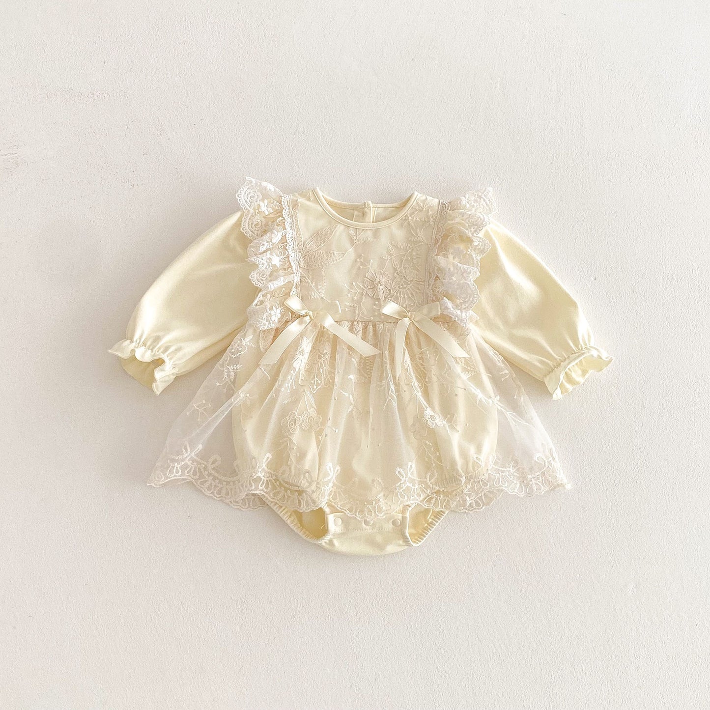 Preorder Amira Long Sleeved Baptismal Bundle