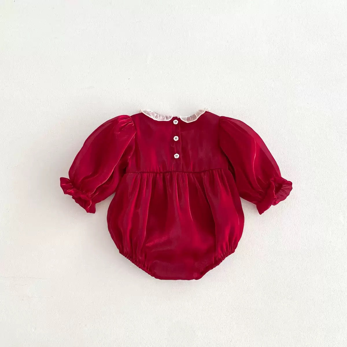 CHRISTMAS OOTD FOR PREORDER Wallis Long Sleeved Romper