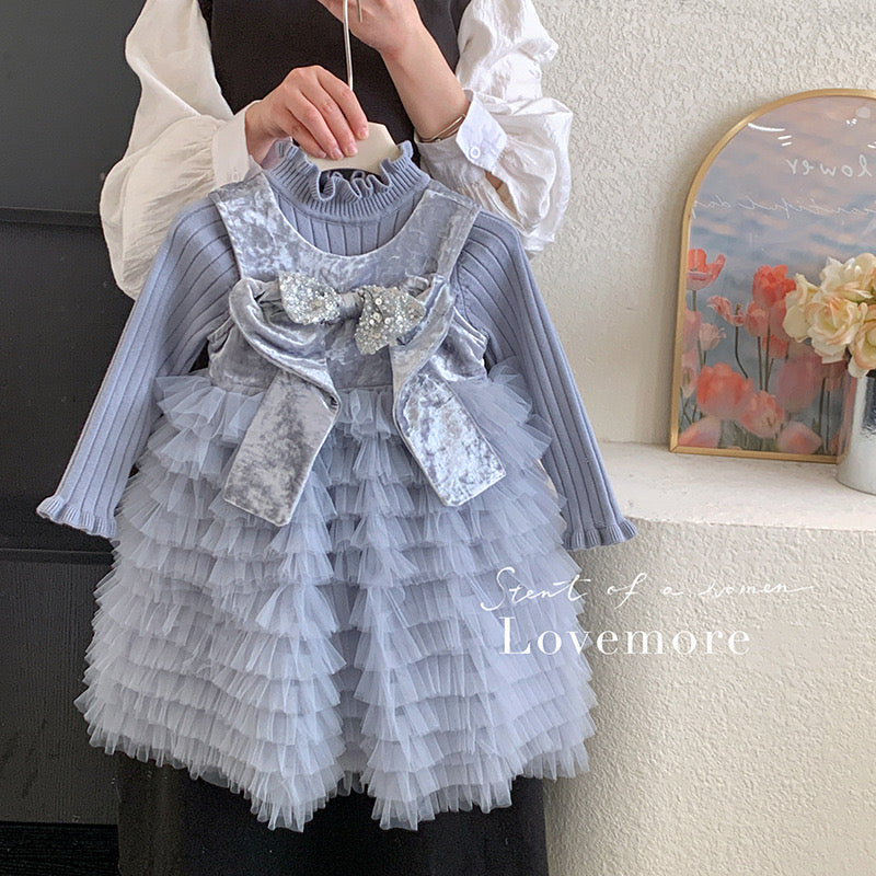 CHRISTMAS OOTD FOR PREORDER Ecka Dress & Inner Long Tee