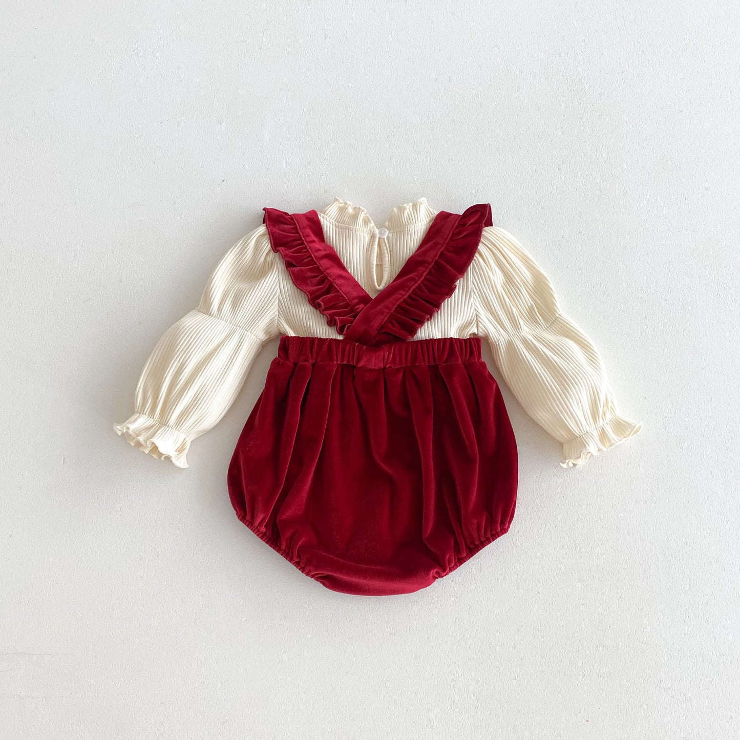 CHRISTMAS OOTD FOR PREORDER Sandy Romper