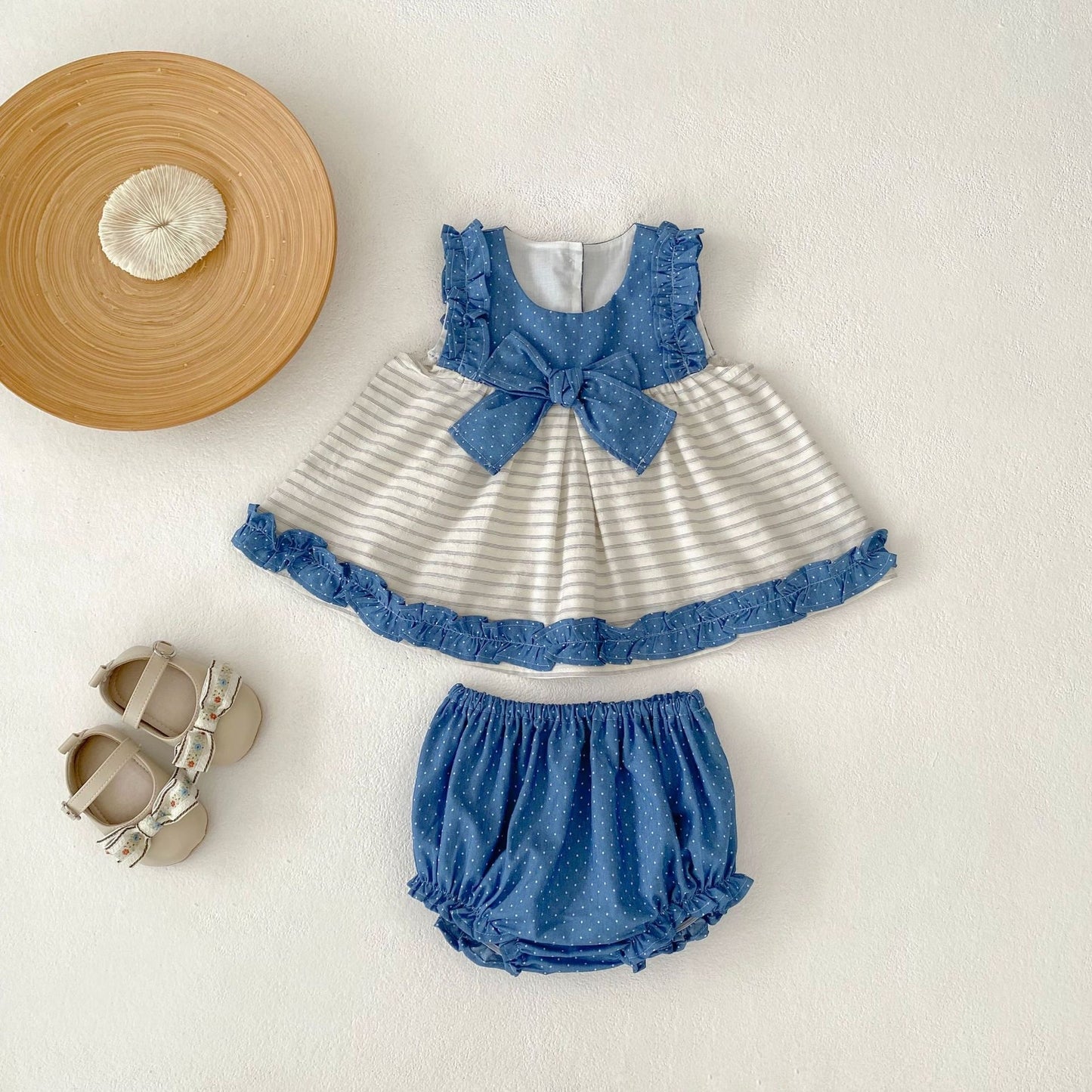 Melanie Blouse & Bloomers