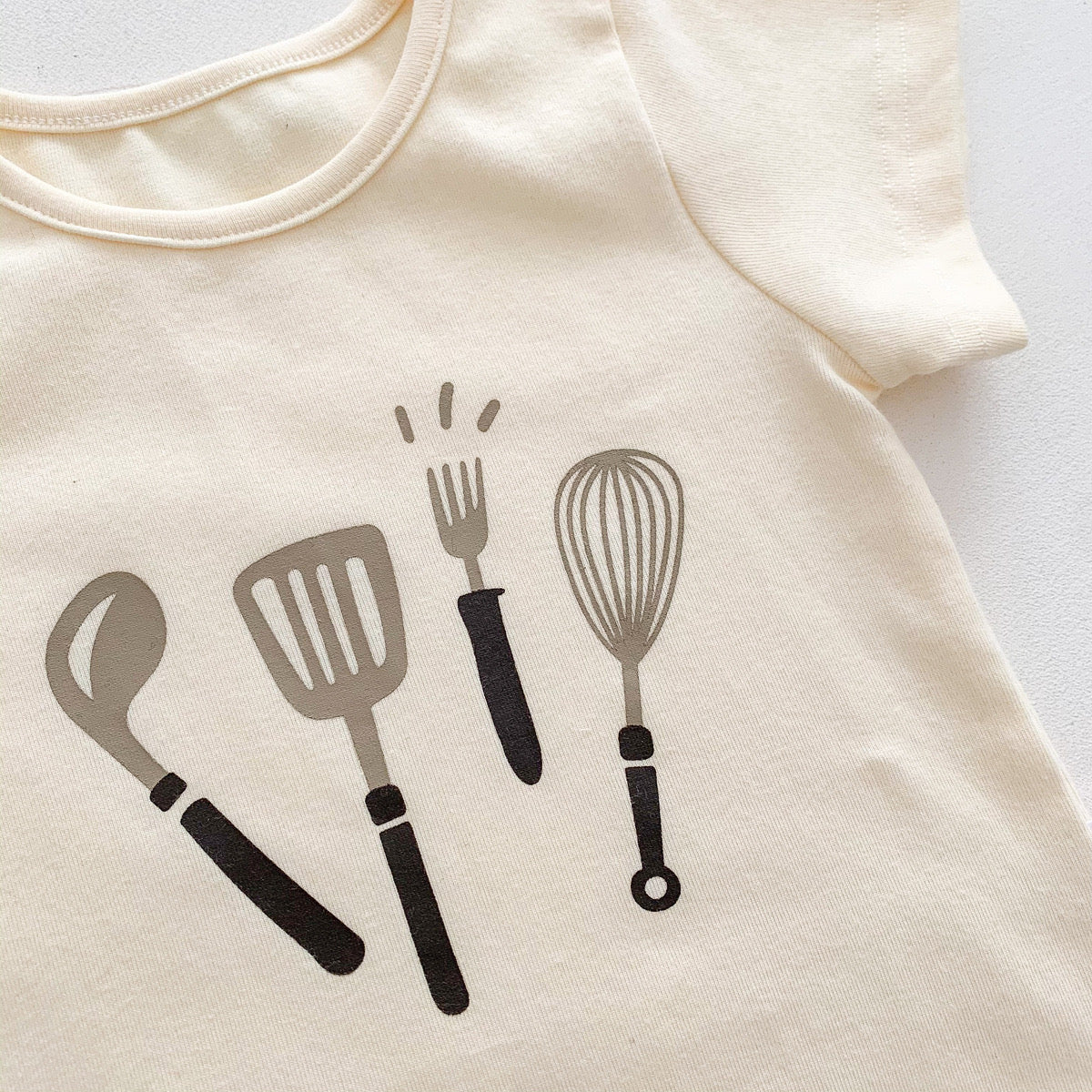 7.7 SALE for July Baby Chef Romper, Scarf and Hat