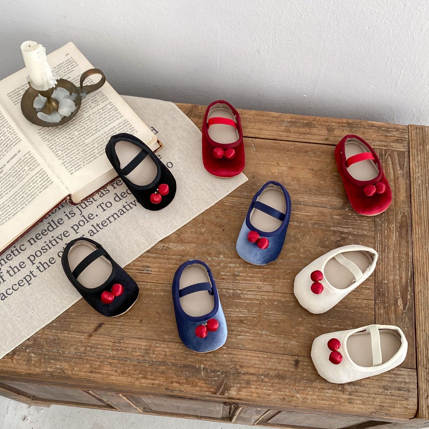 Preorder Chapin Cherry Baby Shoes