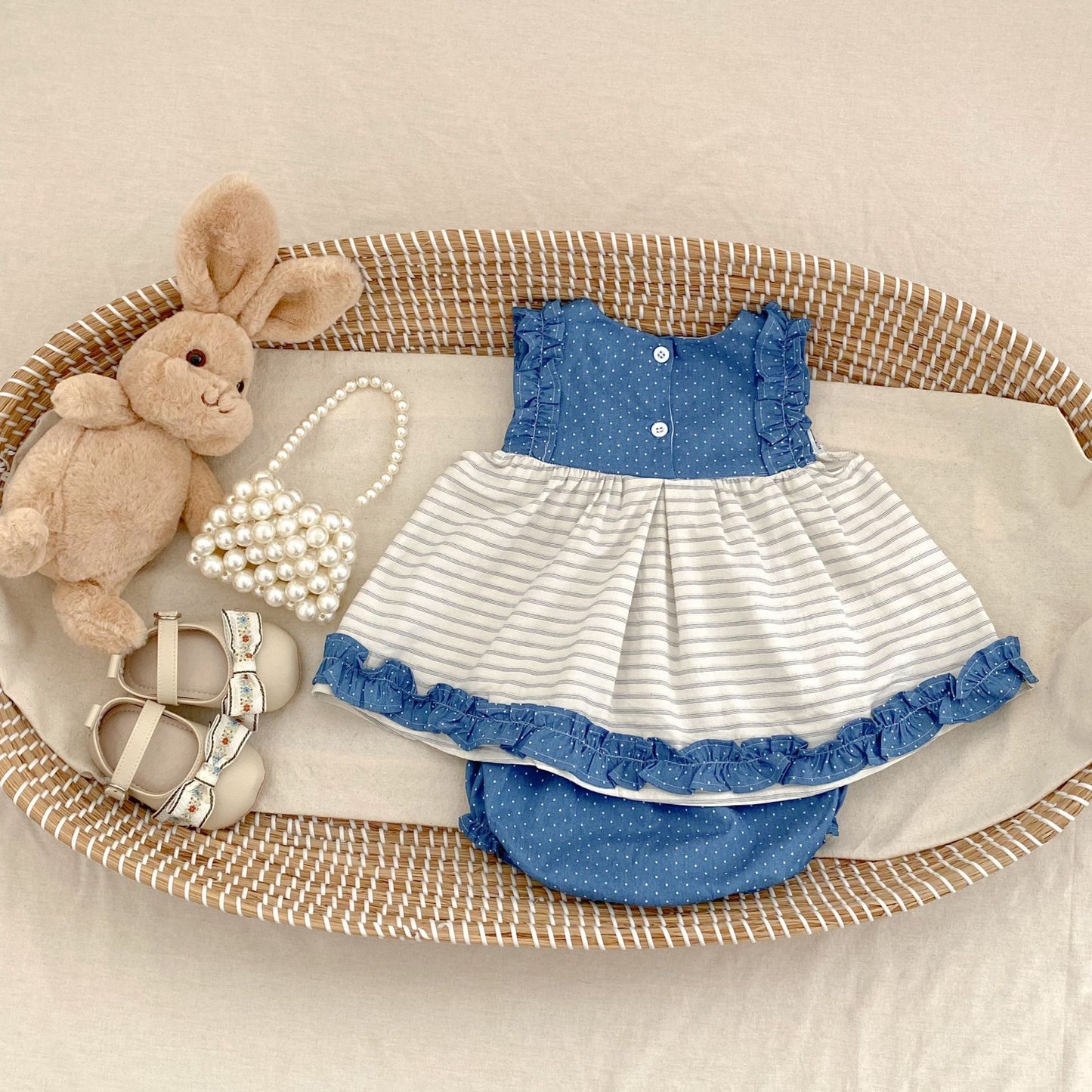Melanie Blouse & Bloomers