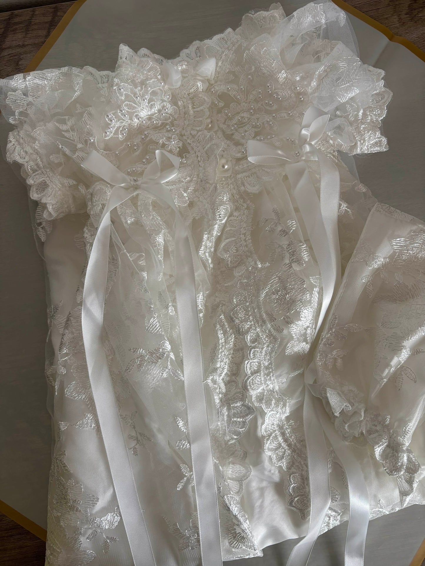 Christening for Preorder Rebecca Long Dress & Hat