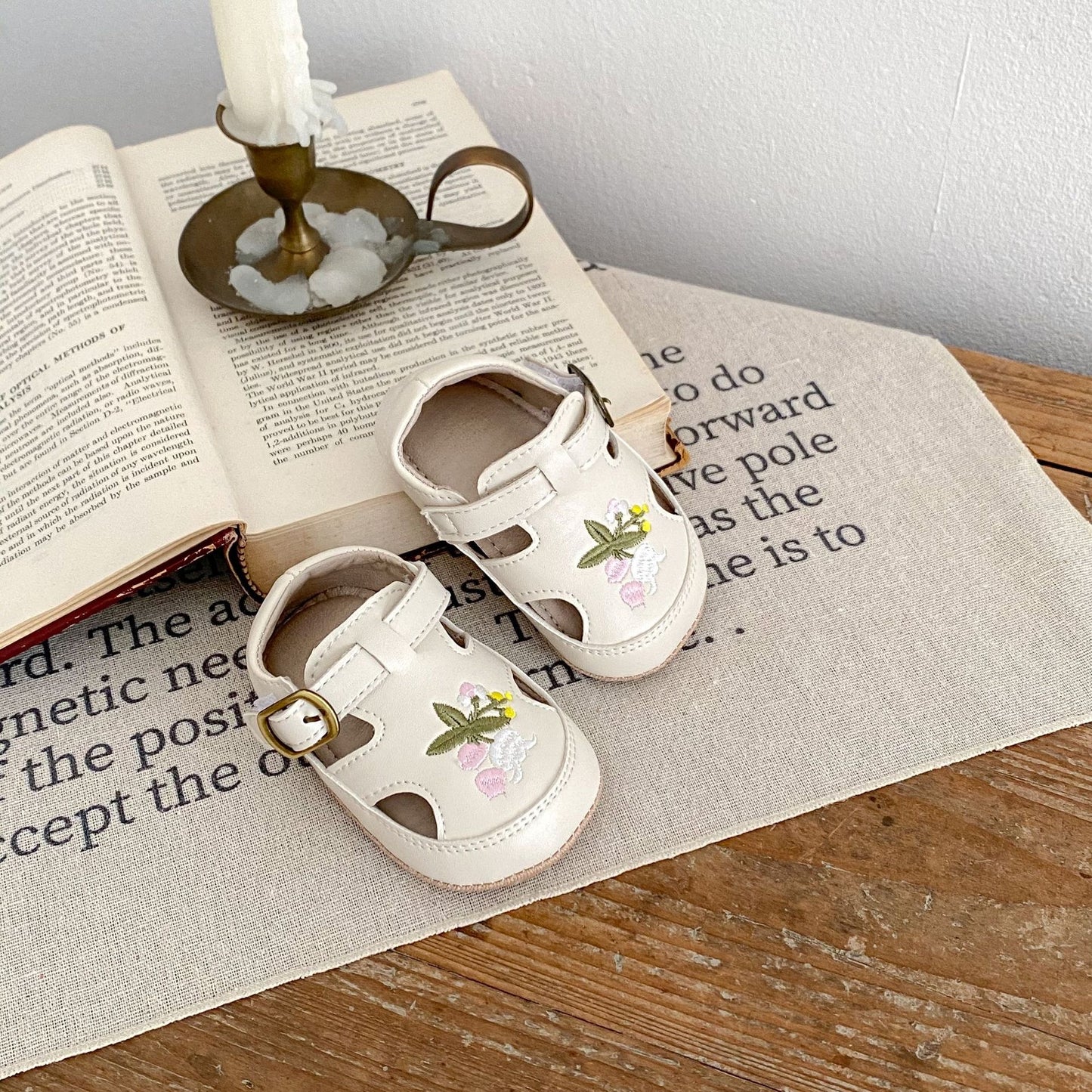 Preorder Nikki Floral Baby Shoes