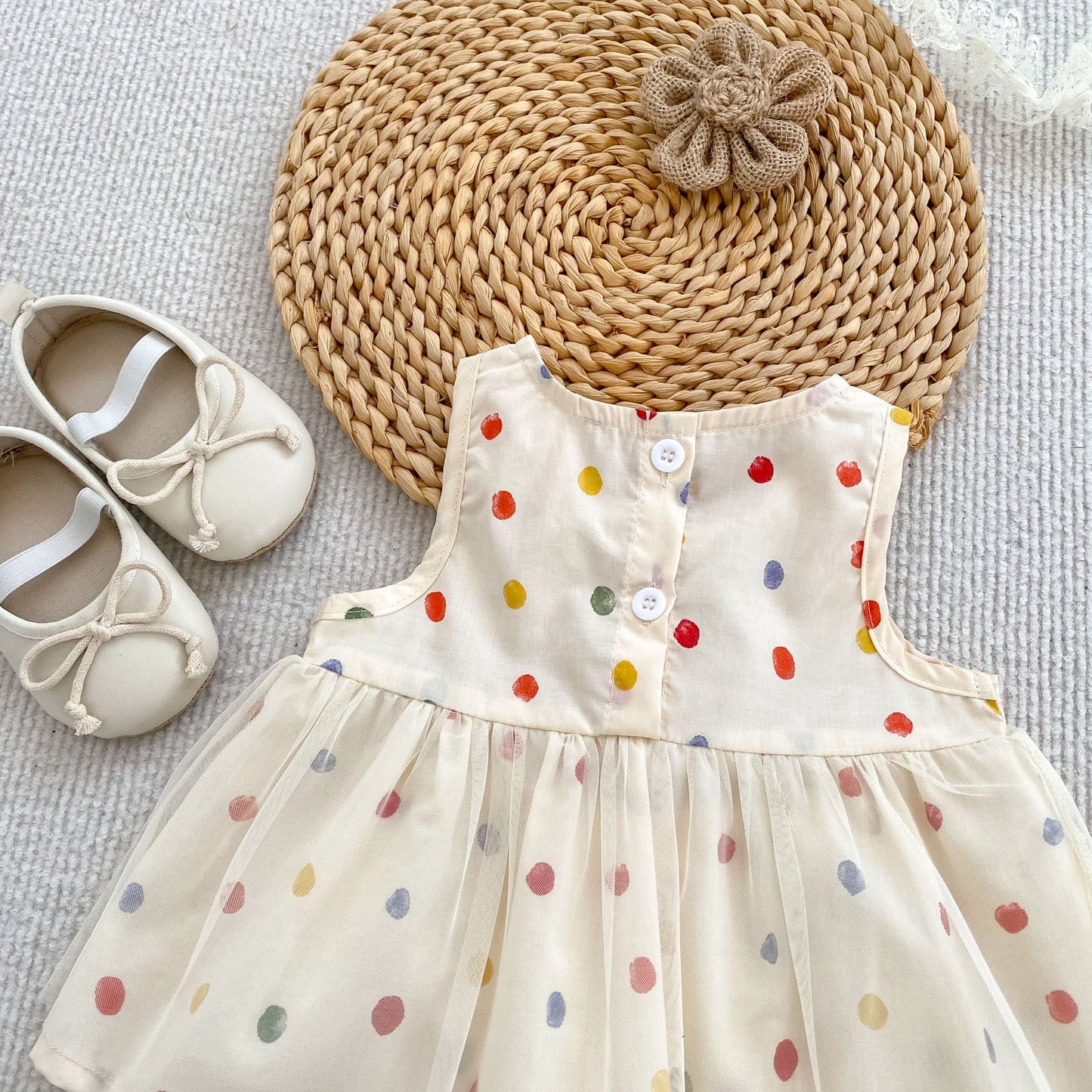 Mariella Polkadot Romper
